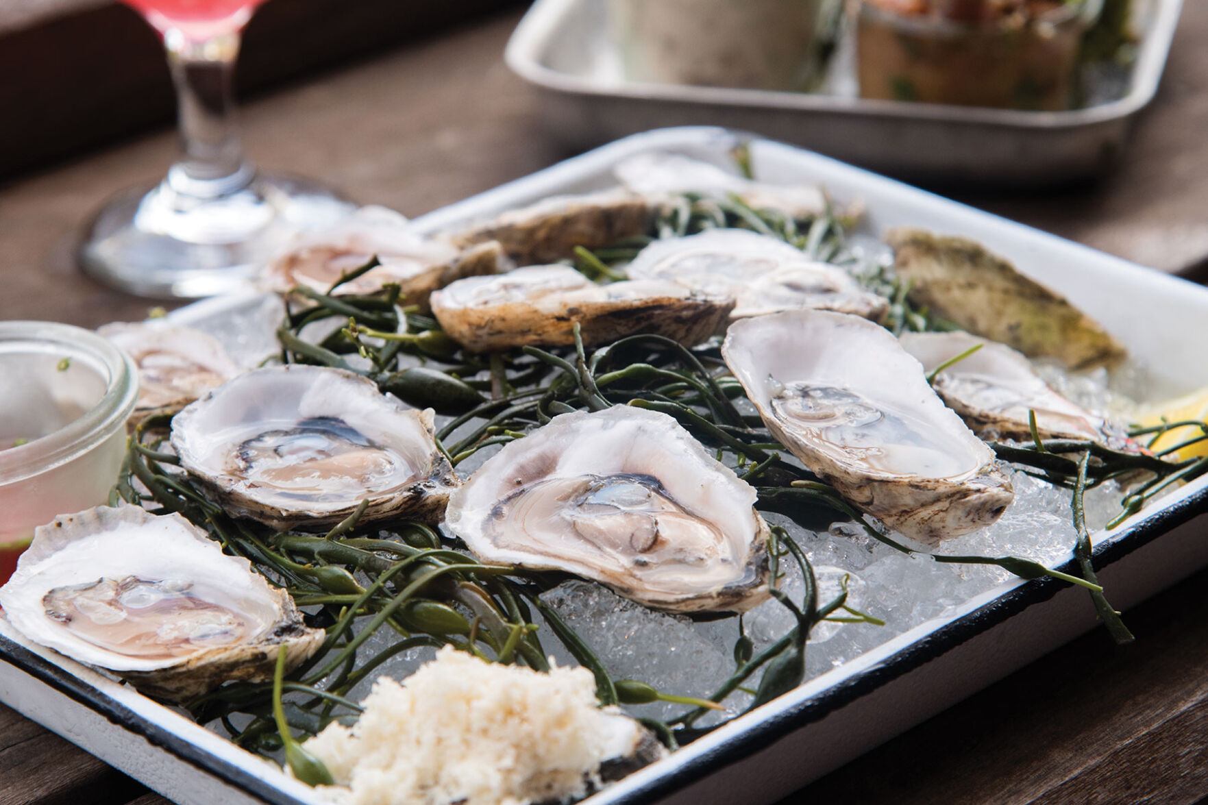 Raw Oysters at Jacqueline